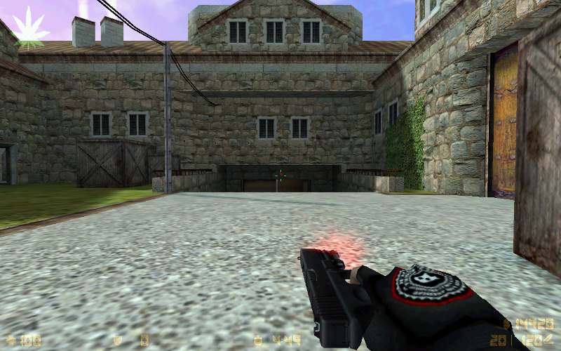 Gangsta Glock с лазером