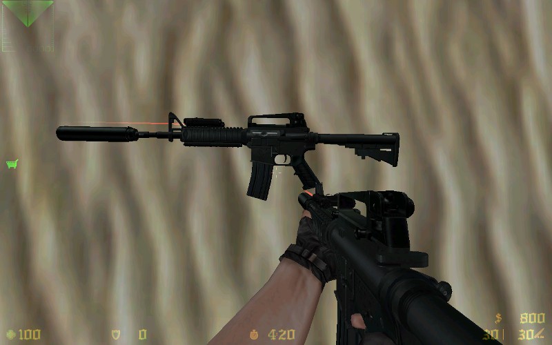 Лазерный Colt M4A1