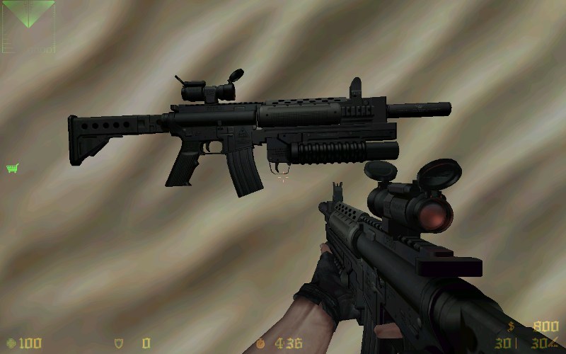 LR-300 with M203 CZ hand