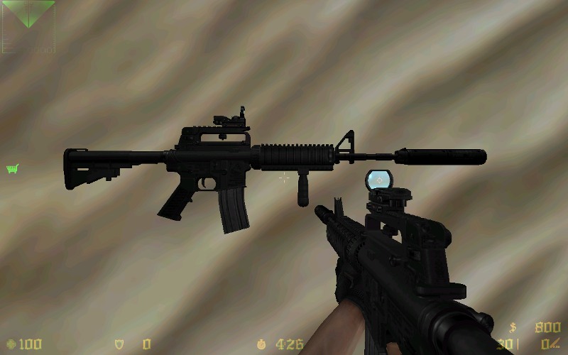 Tactical M4A1 Aqua dot