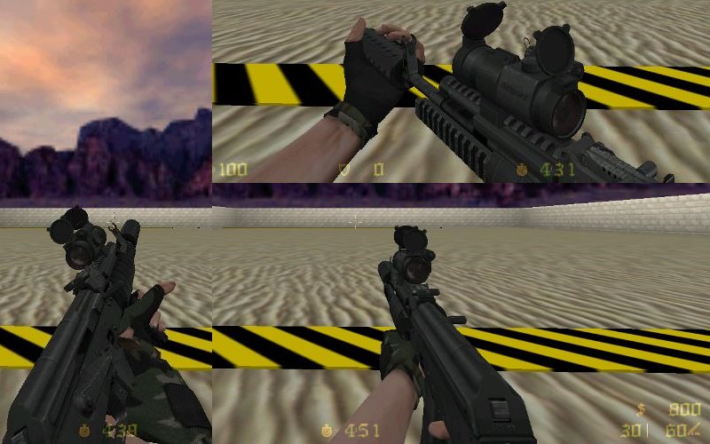 Tactical AKМ with AIMPOINT