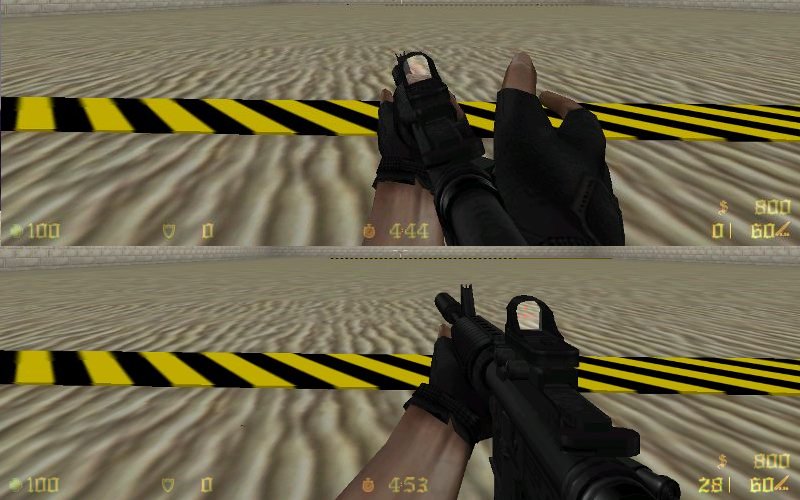 m4a1 red dot