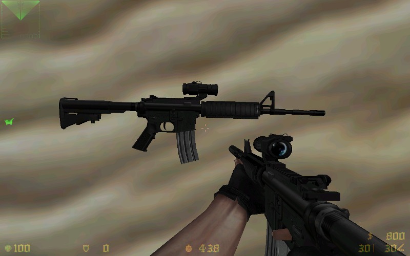 New Colt M4A1 with aimpoint