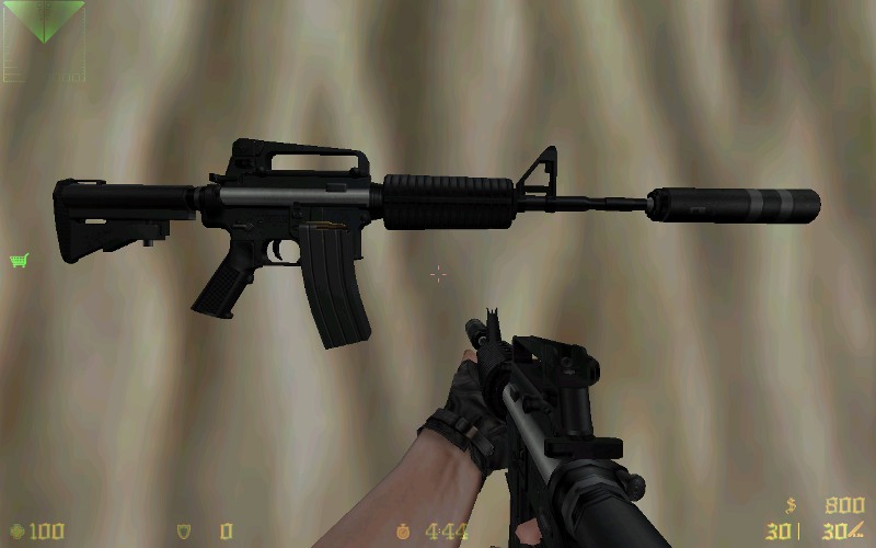 Silver tone M4A1