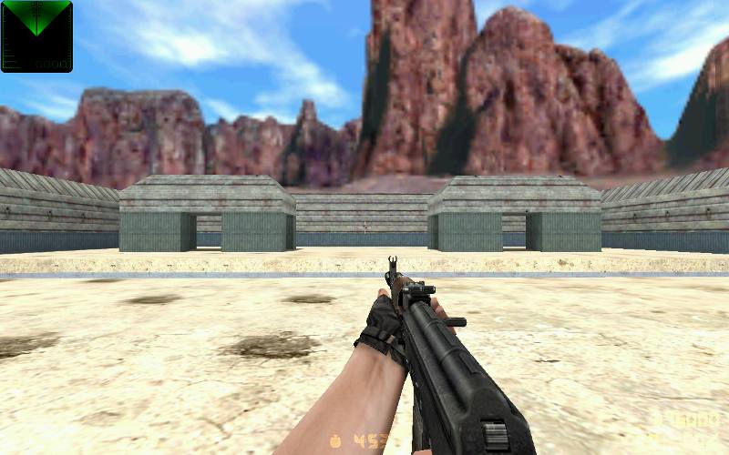 AK-74 темный корпус коричневое цевье