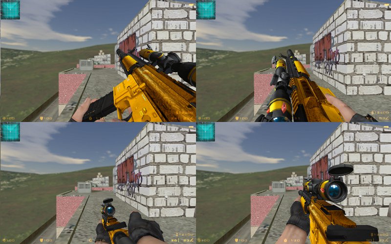 Sniper HK416 for m4a1