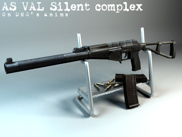 AS VAL on my SR-3M animations