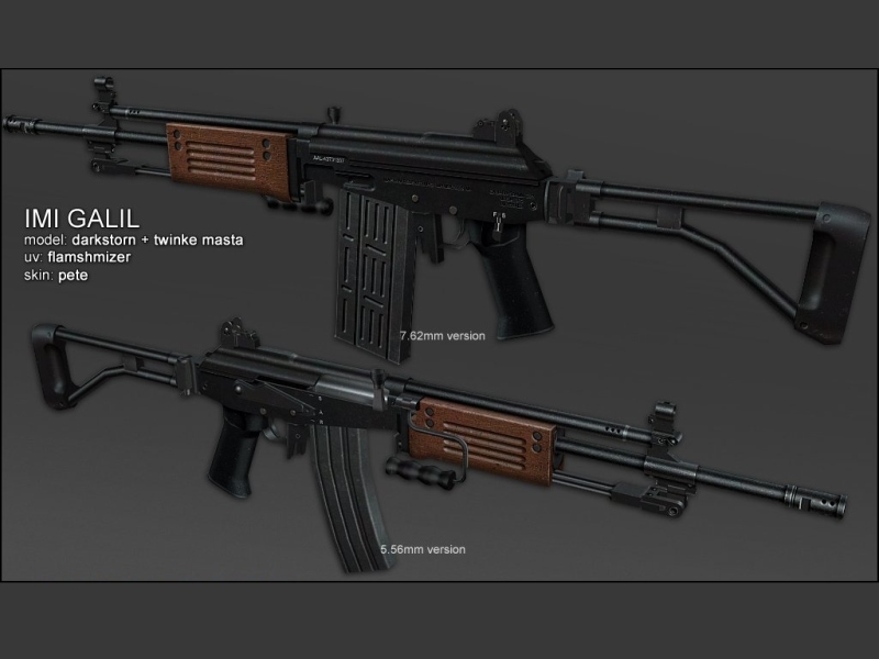IMI Galil 7.62mm and 5.56mm (pack)