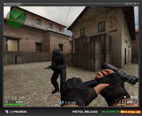 Counter-Strike Professional Modification v1.06 no steam