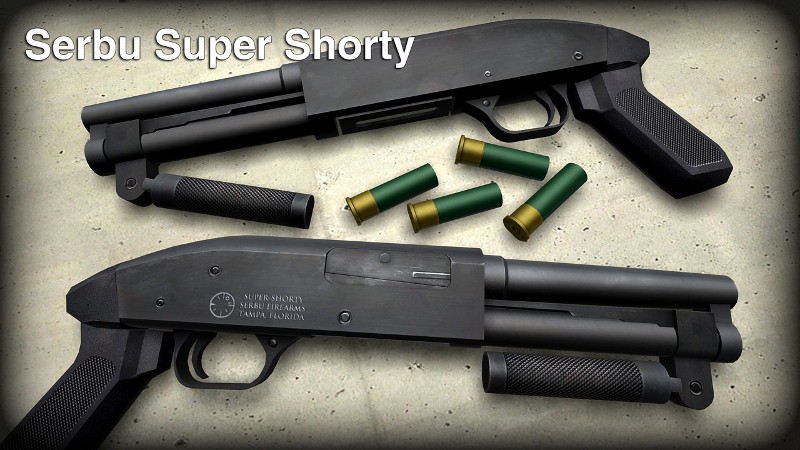 Serbu Super Shorty + 37 Camo's