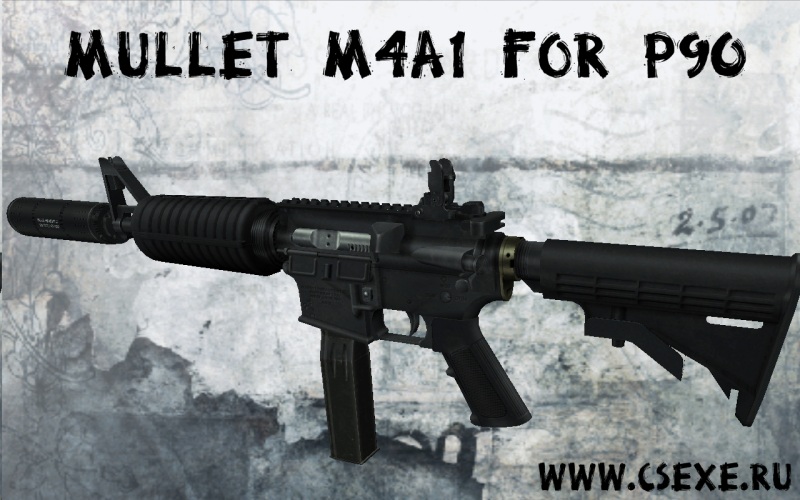 Mullet M4A1 for P90
