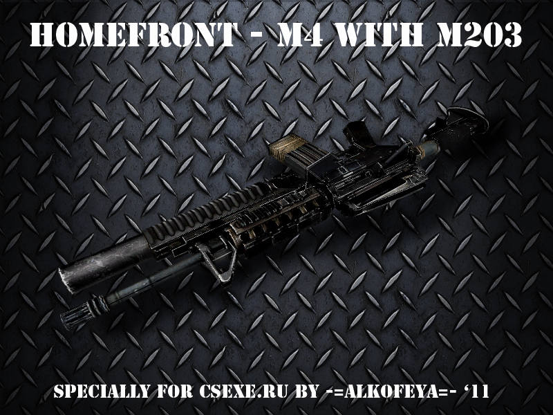 Homefront - M4 with M203 for M4A1