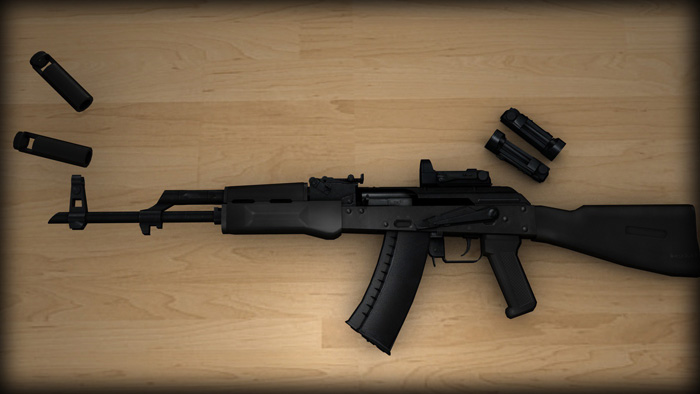 AK74M Kobra Sight for CS 1.6