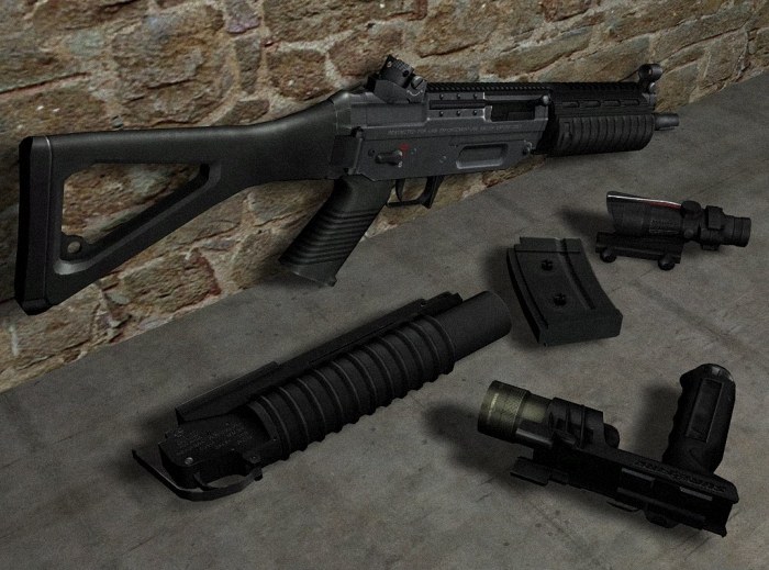 SG552 Rail Interface