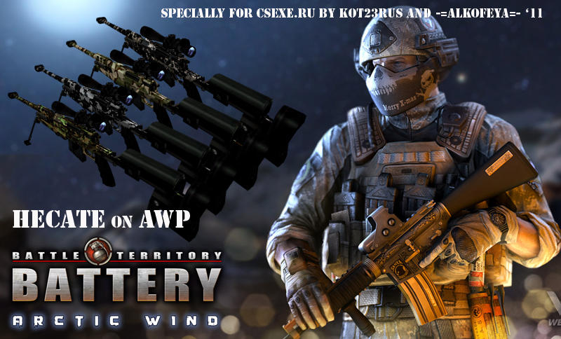 [battery] Hecate on AWP for CS 1.6 + CAMO