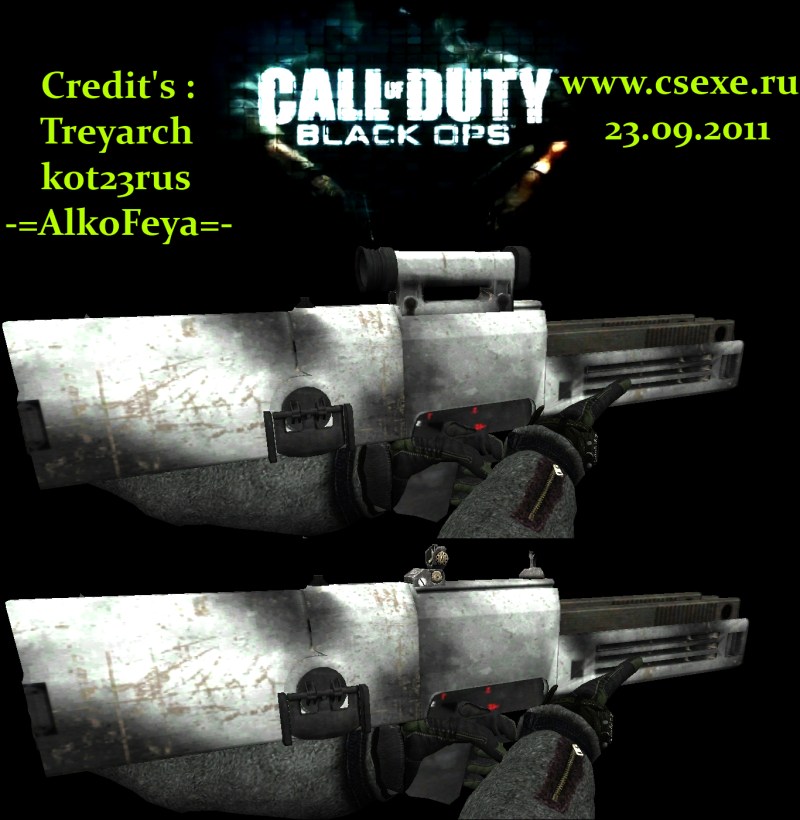 COD7 BO G11 pack for CS 1.6