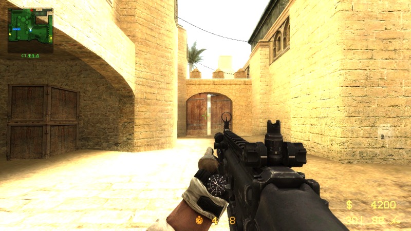 COD8 MW3 SCAR-L for CSS