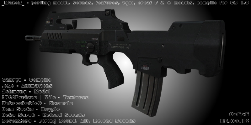 BRII FAMAS on .eXe's animations