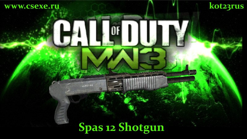 COD8 MW3 Spas 12 Shotgun for CS 1.6