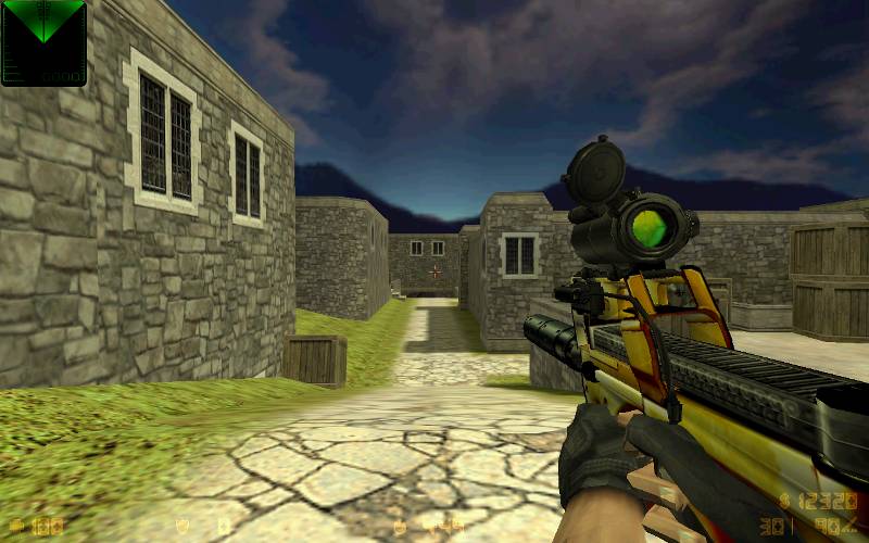 Gold P-90