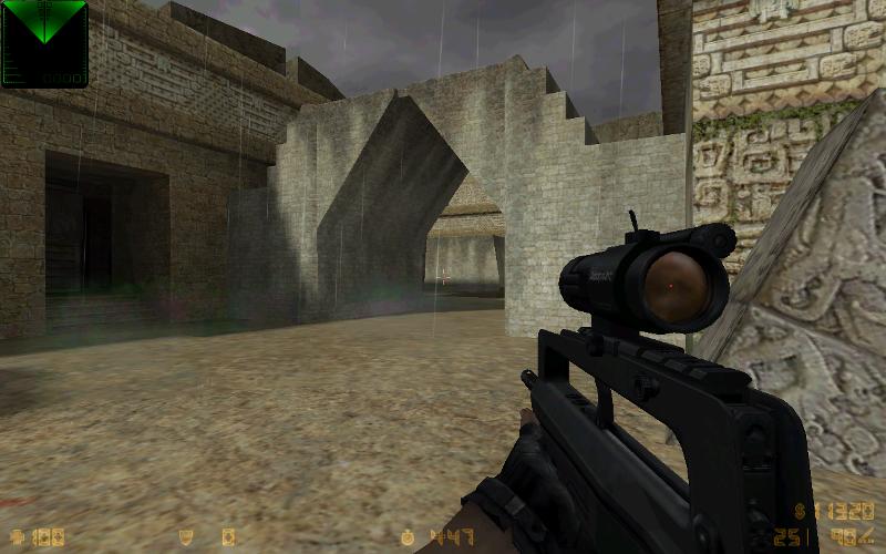 Famas G2 с оптикой