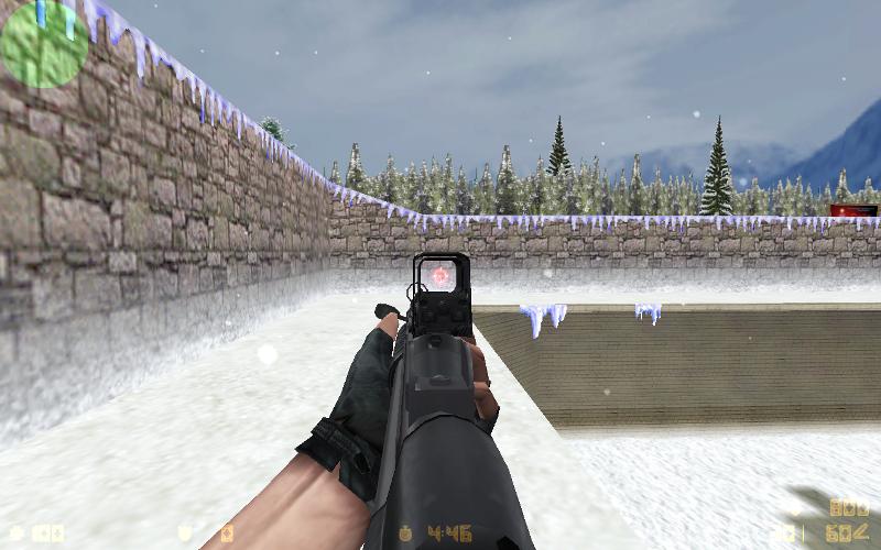 Tactical MP-5 Red dot (центрирован)