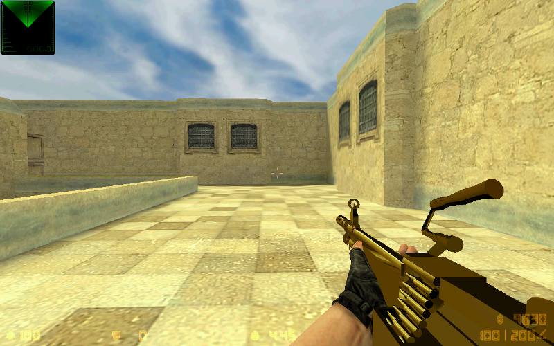 Gold m249