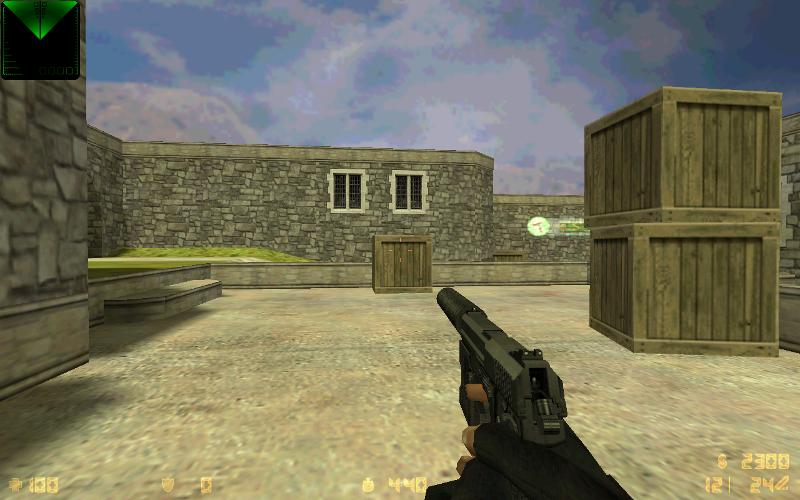 Tactical USP with Adidas hand