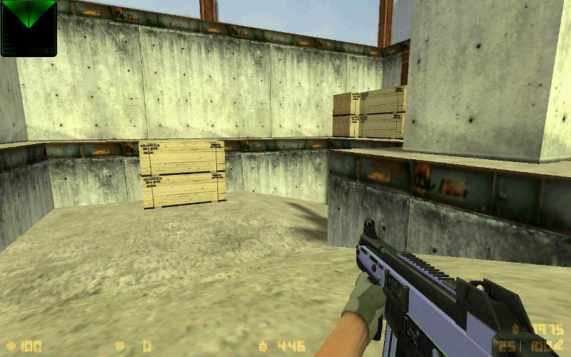 UMP-45 black and blue tone