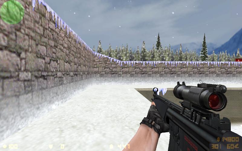 MP5A4 Aimpoint (red lens)