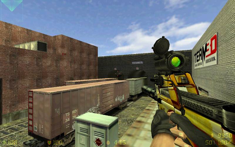 Gold P-90 Aimpoint
