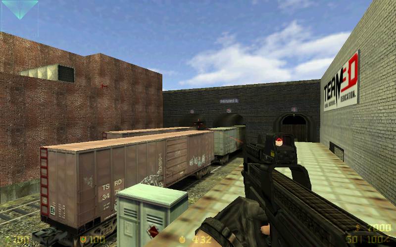 FN P90 Red dot with laser
