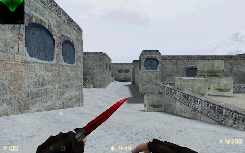 Red knife