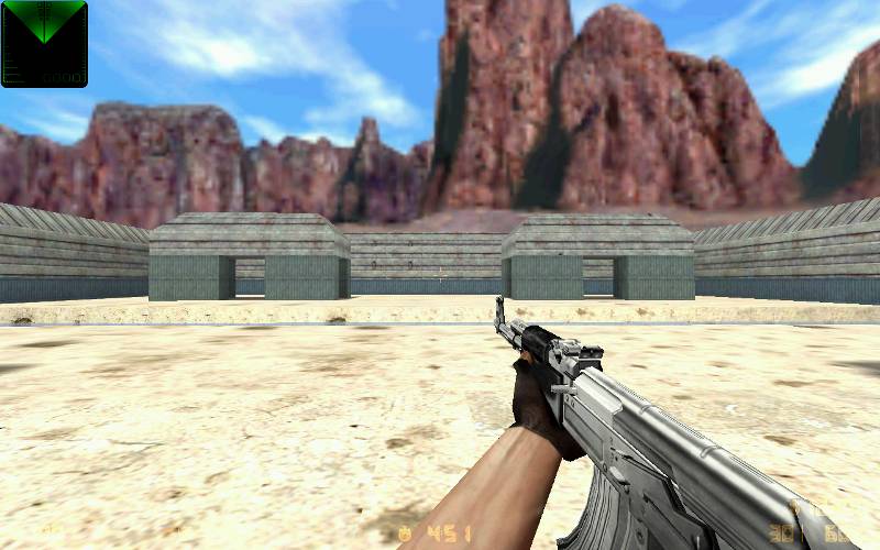 Silver AK-47 без приклада