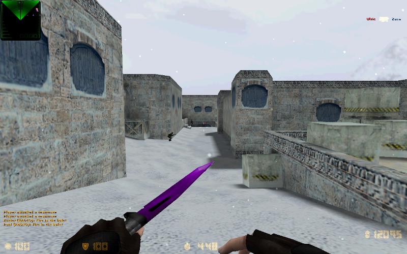 Purple knife