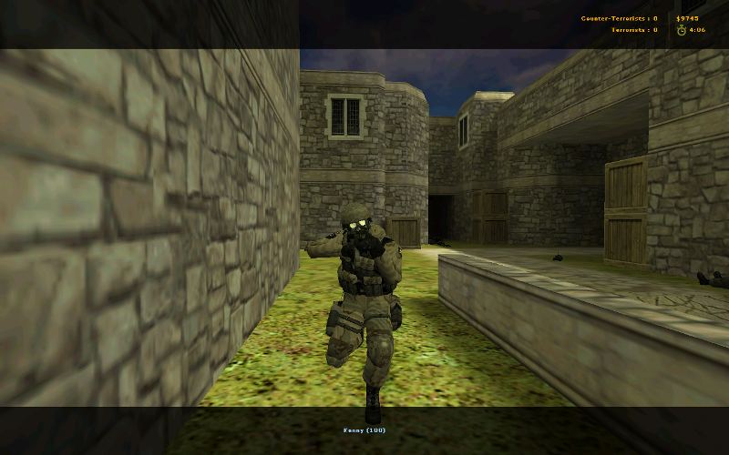 Black camo sas
