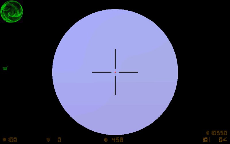 Black sniper scope