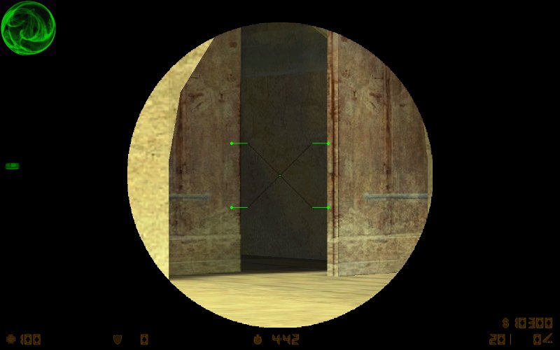 X Sniper scope