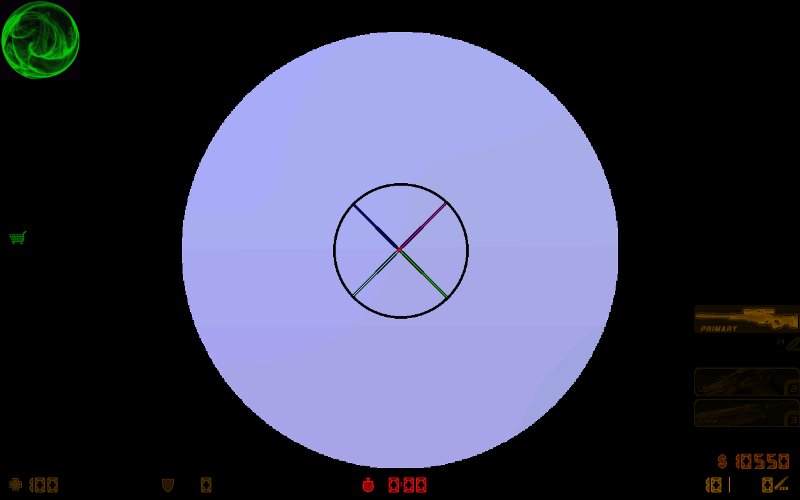 Sniper scope colorit