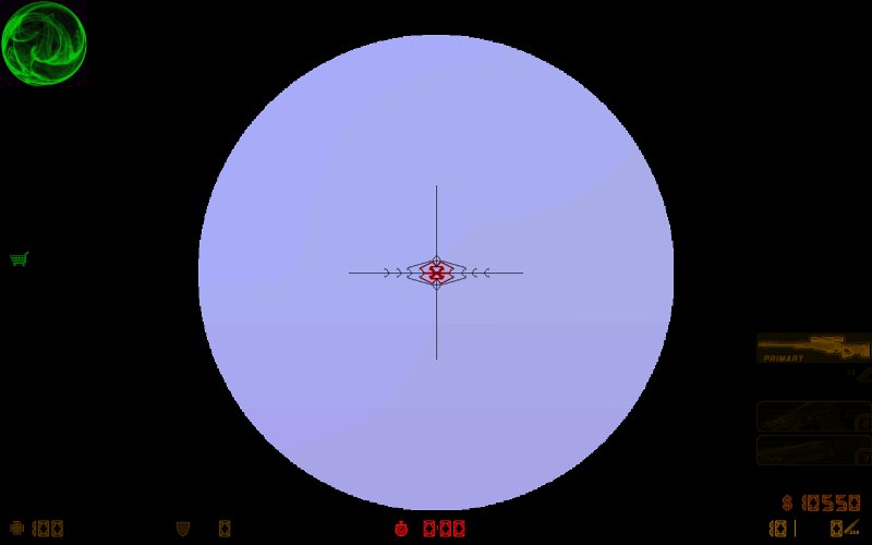 Sniper scope red mix