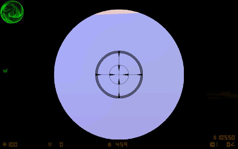 Sniper scope black PRO