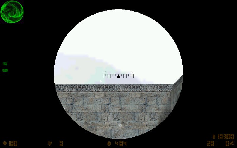Black sniper scope
