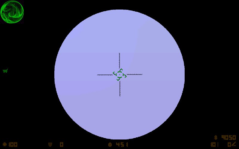 Sniper scope green