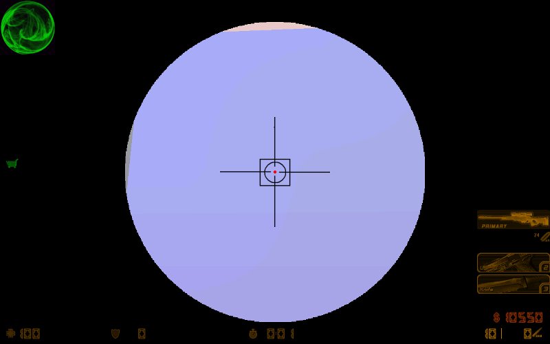Sniper scope black
