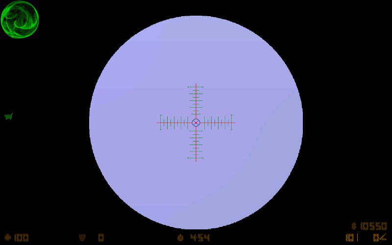 Red and green  scope