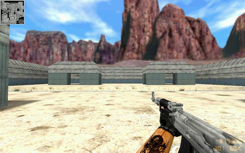 Urban camo AK-47