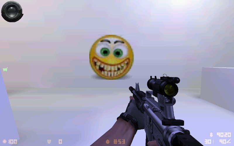 Crazy smiley