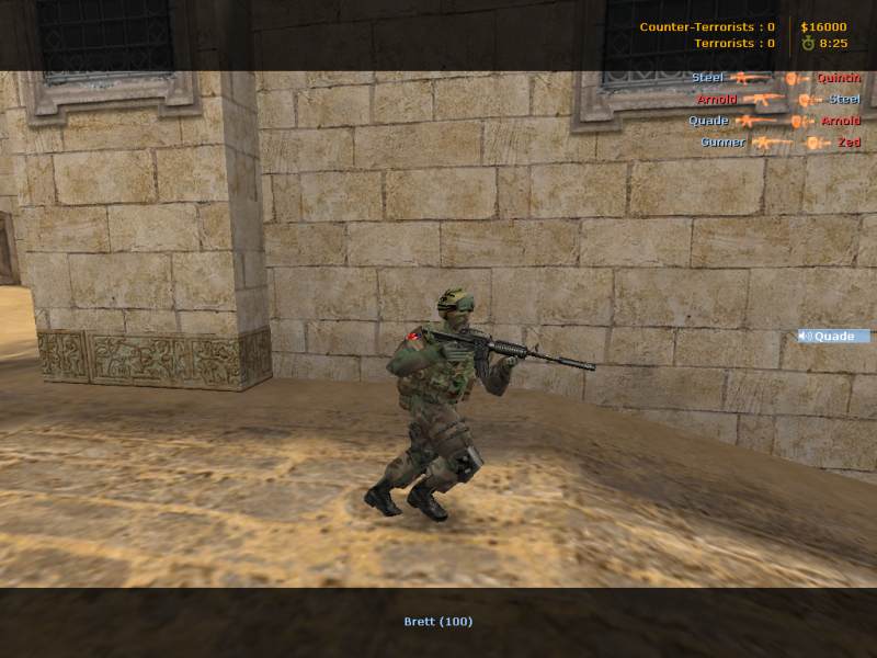 Wooden camo gign
