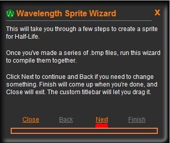 Wavelenght Sprite Wizard