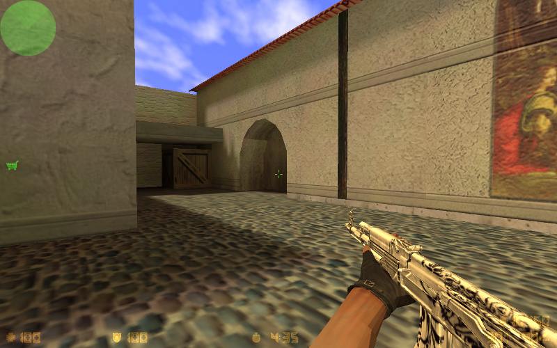 White AK-47